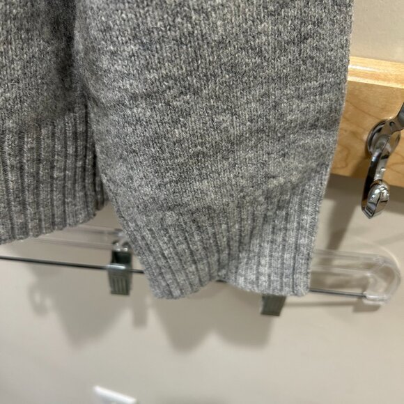 J. Crew Quarter Zip Lambs Wool Mock Sweater - MINT! - Picture 5 of 6